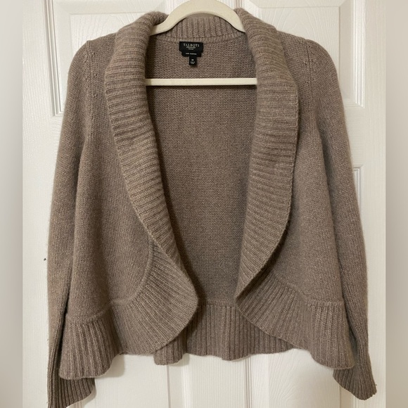 Talbots Sweaters - EUC Talbots 💯% cashmere open front cardigan.